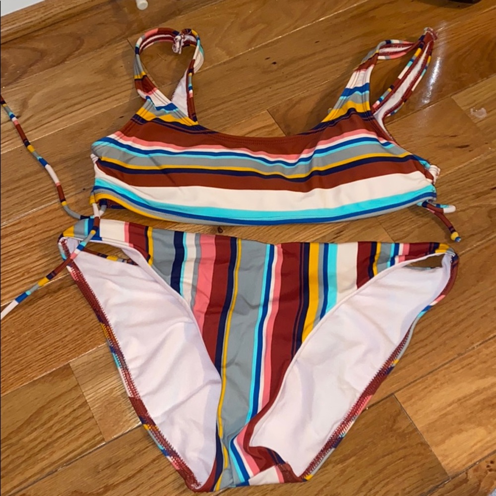 Two piece bathing suit